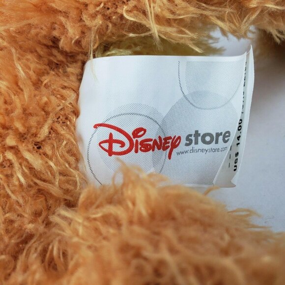 Disney Store The Lion King Simba Plush Lying Down Shaggy Fur Stuffed Animal Toy - Picture 9 of 10